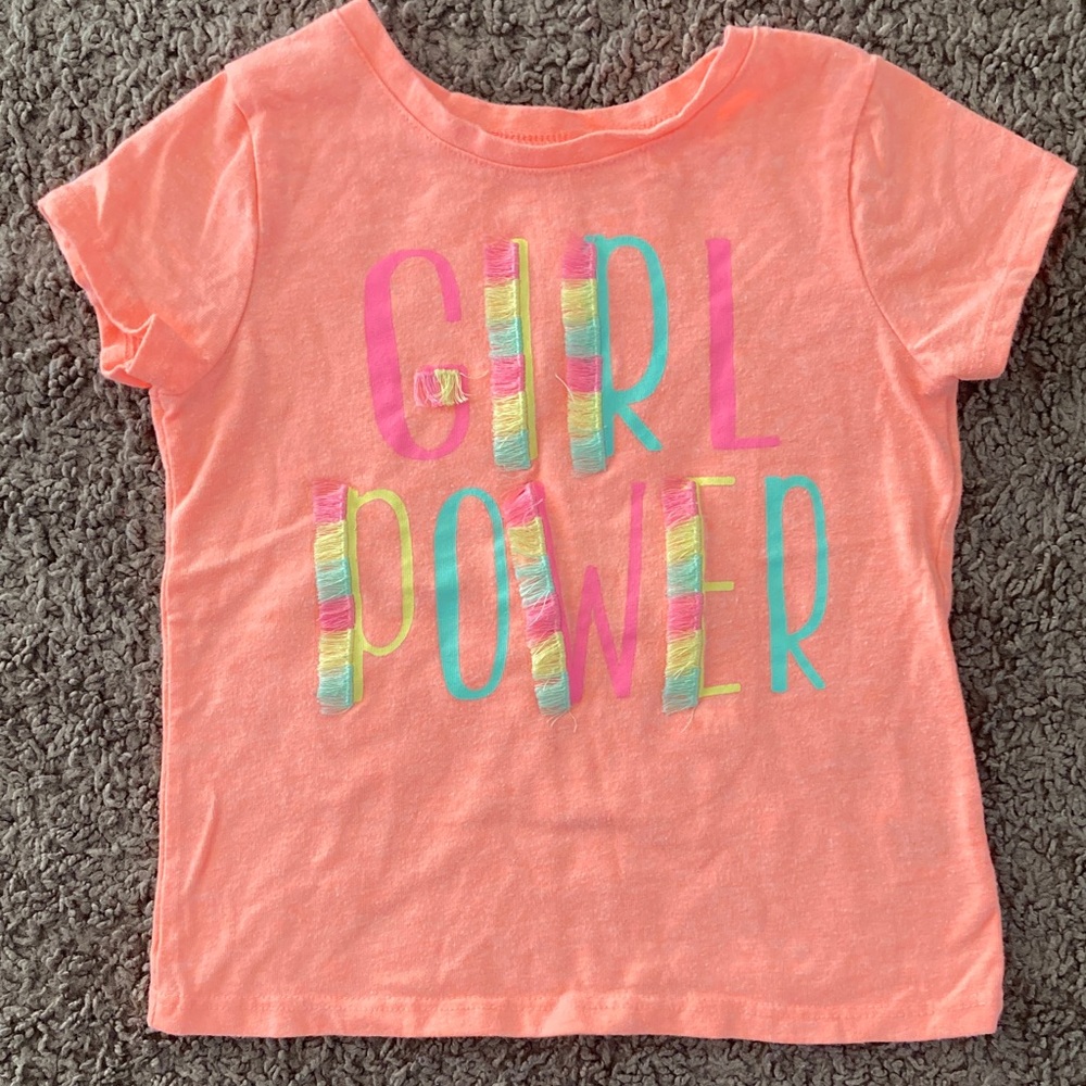 Garanimals Girl Power Kids T-Shirt Size 3T Orange
